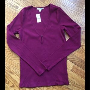 Express Ribbed Long Sleeve Top